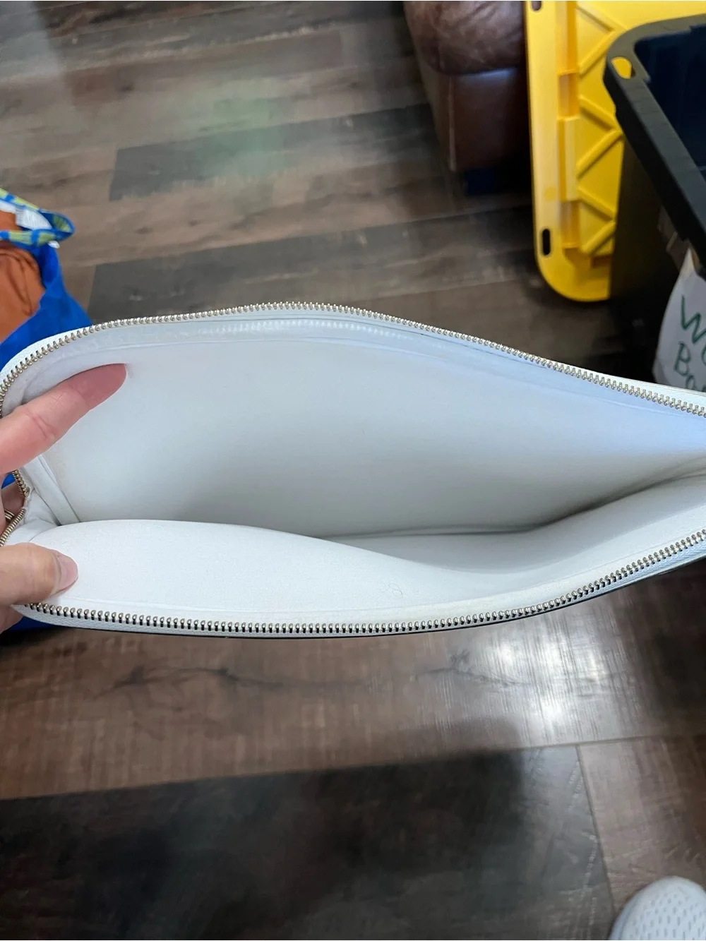 Lilly Pulitzer Goledn Palm Print Laptop Pouch